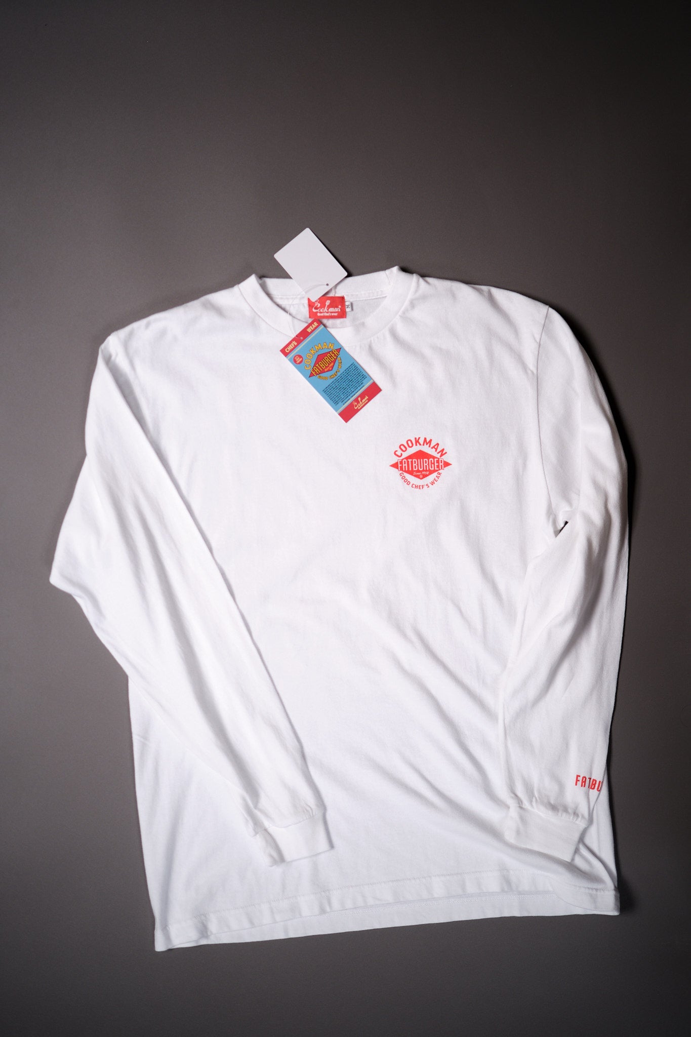 Washed Long Sleeve Tees - FAT Topping Menu