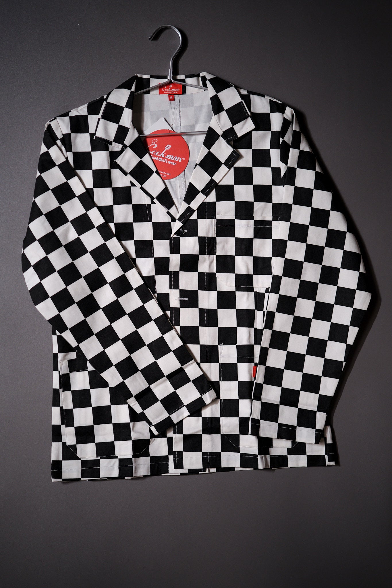 Lab Jacket - Checker : Black