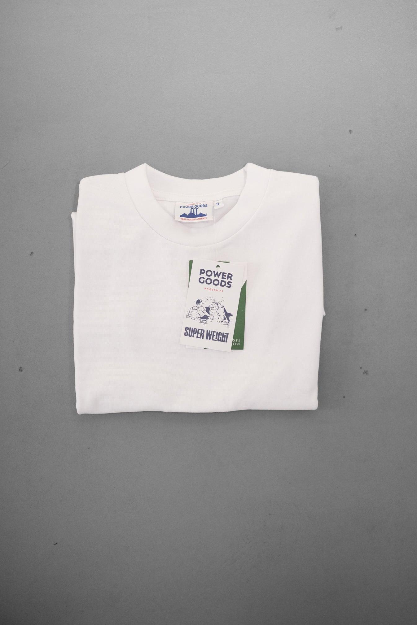 Super Weight Tee - White