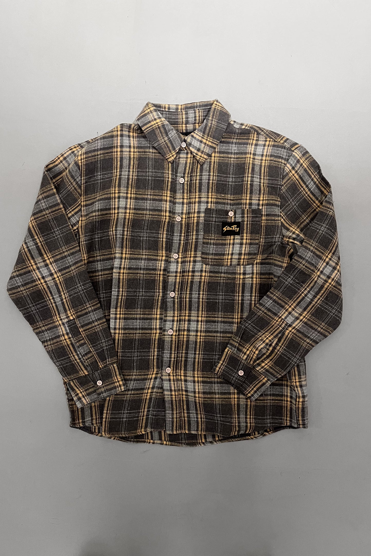 Flannel Shirt - Charcoral Plaid