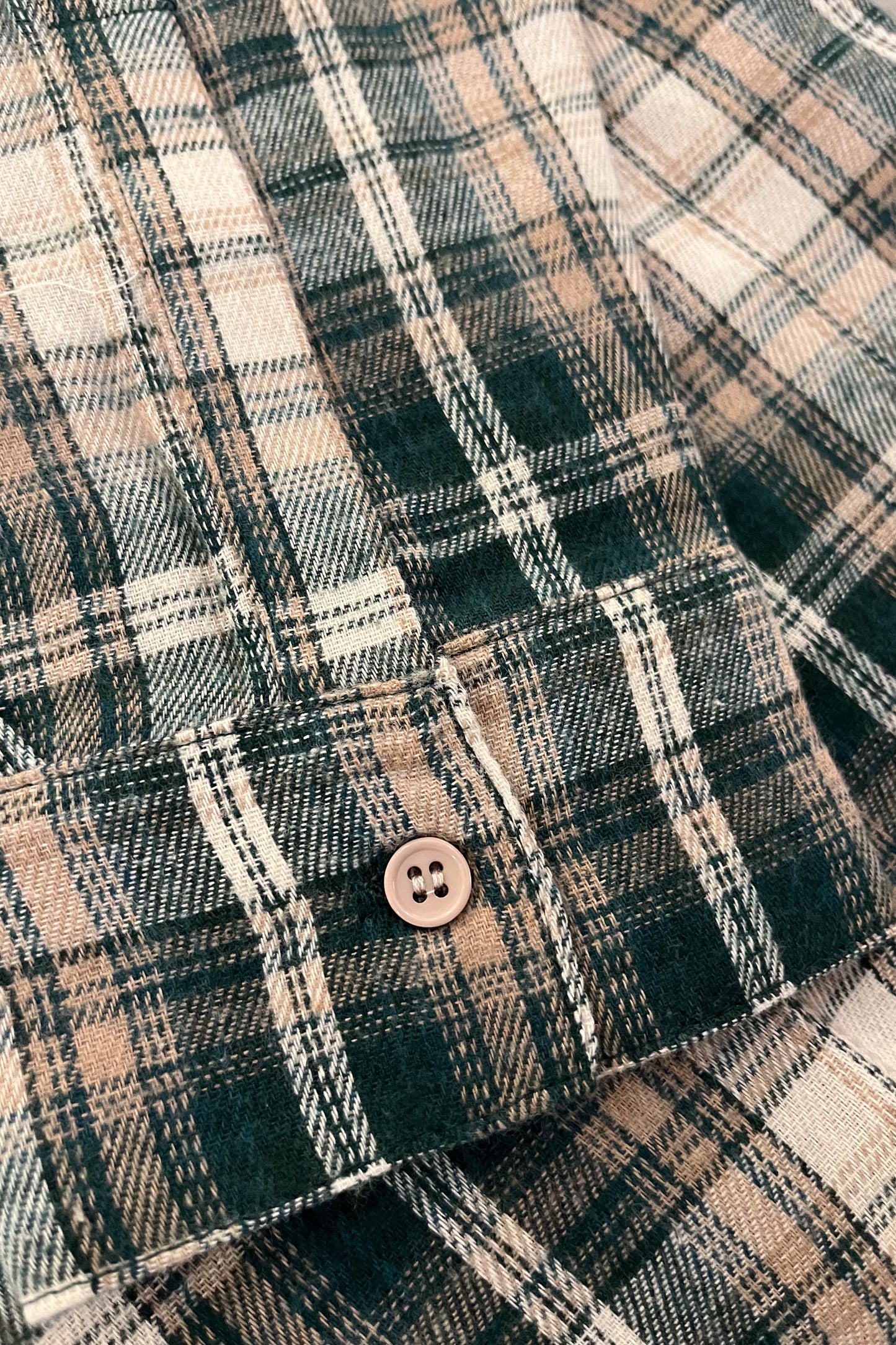 Flannel Shirt - Green Plaid