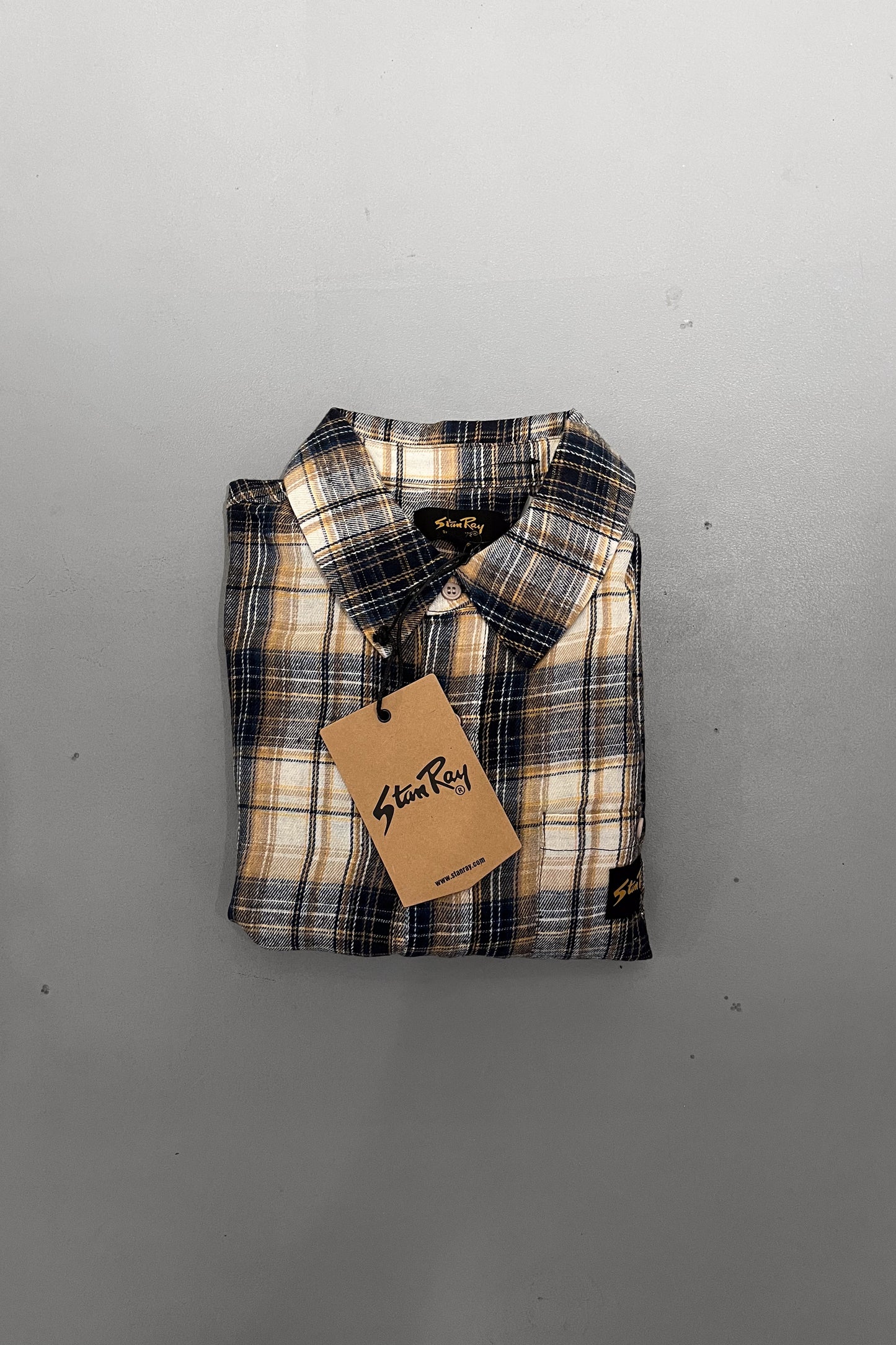 Flannel Shirt - Navy Plaid