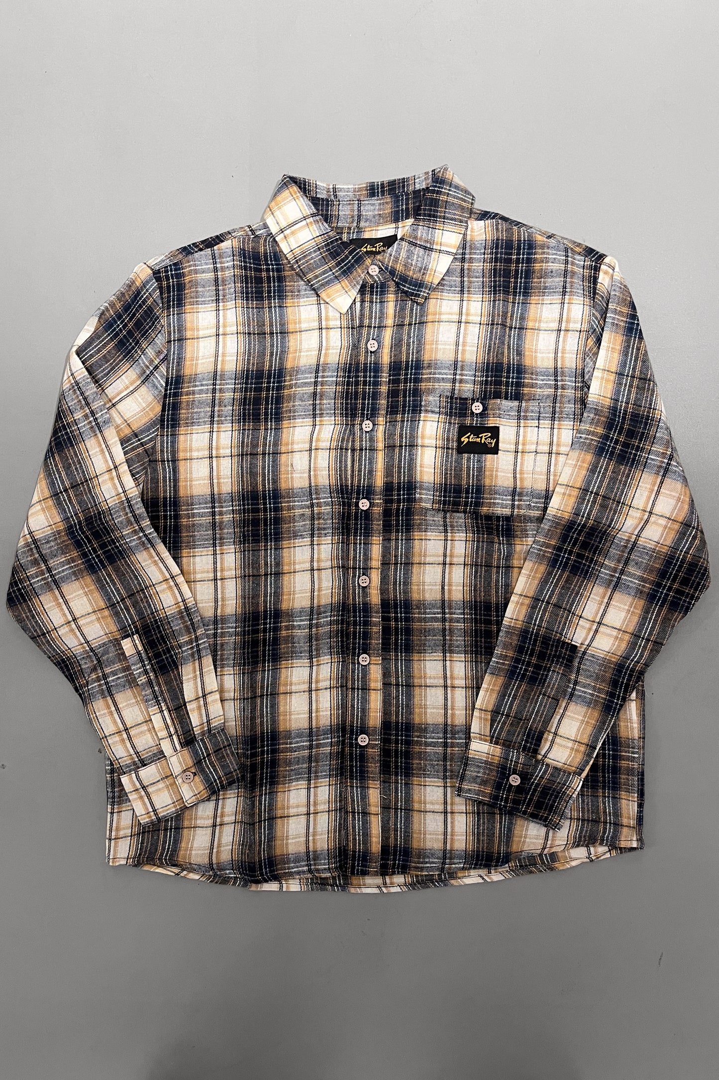 Flannel Shirt - Navy Plaid