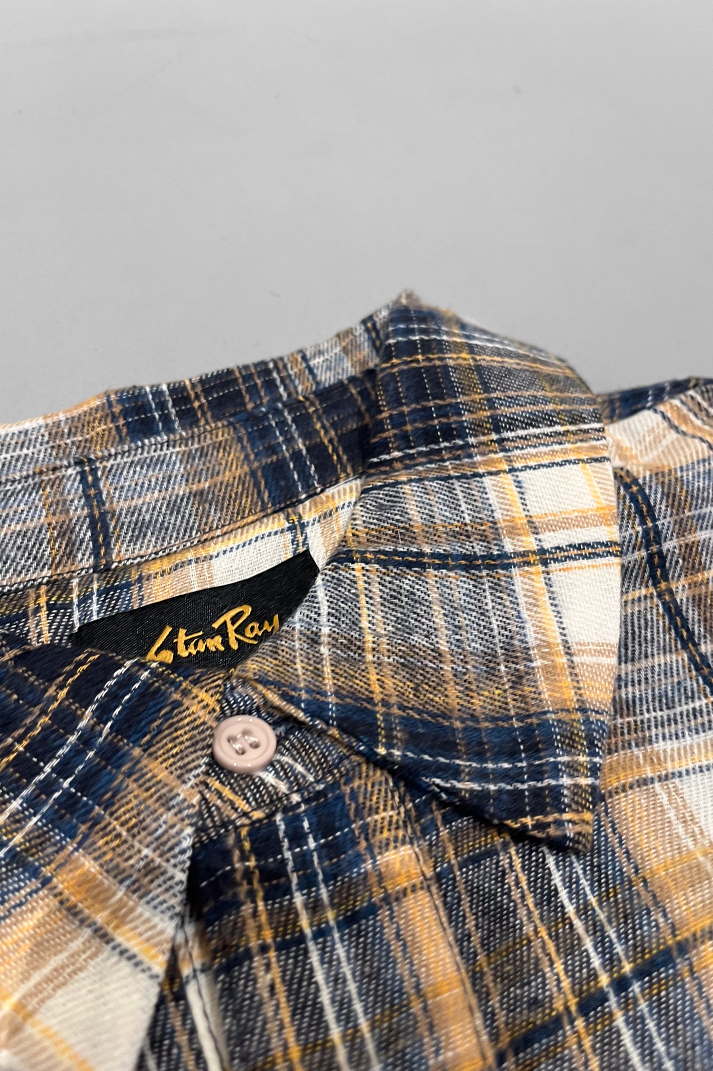 Flannel Shirt - Navy Plaid