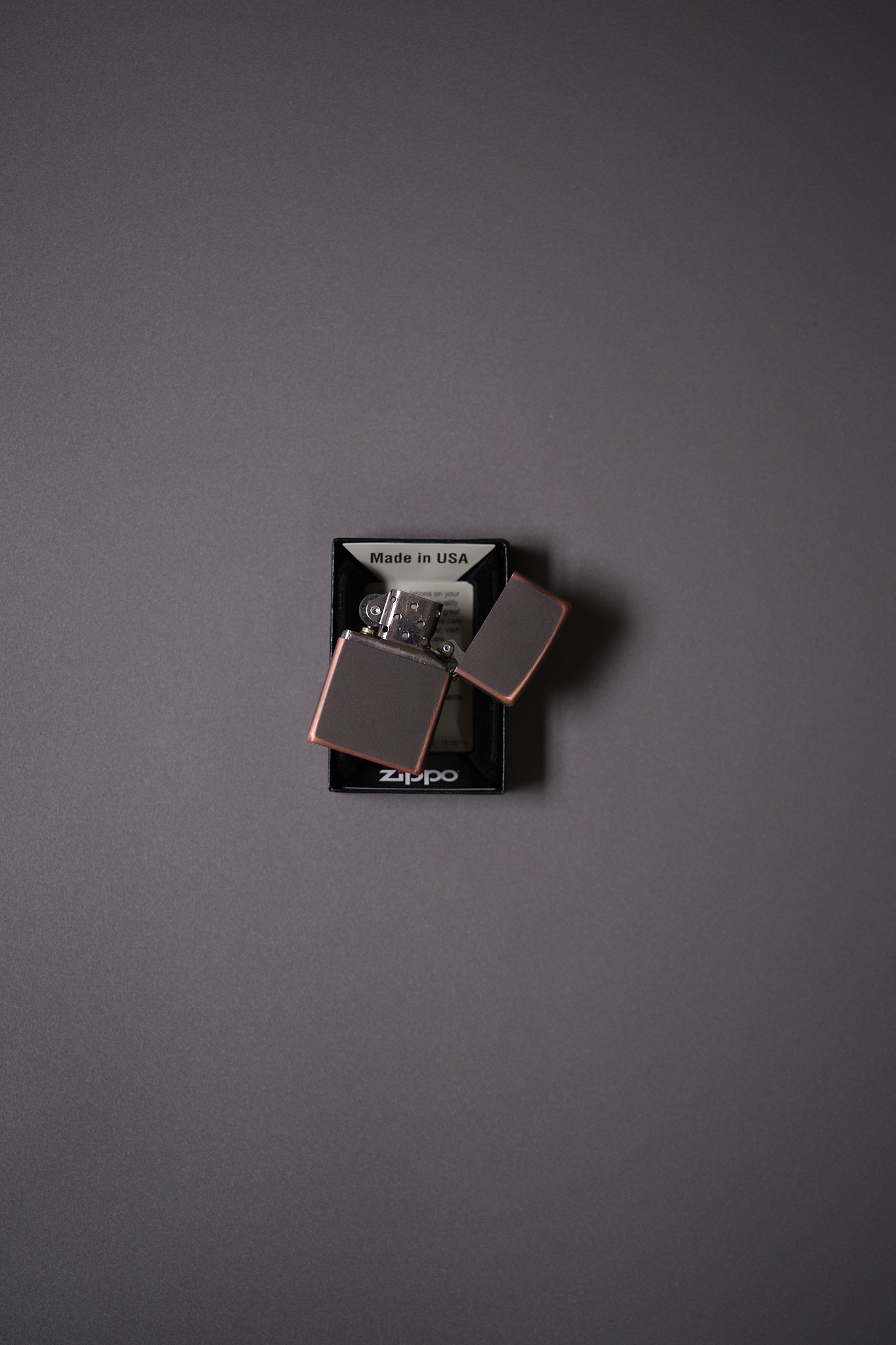 Briquet Rustic Bronze