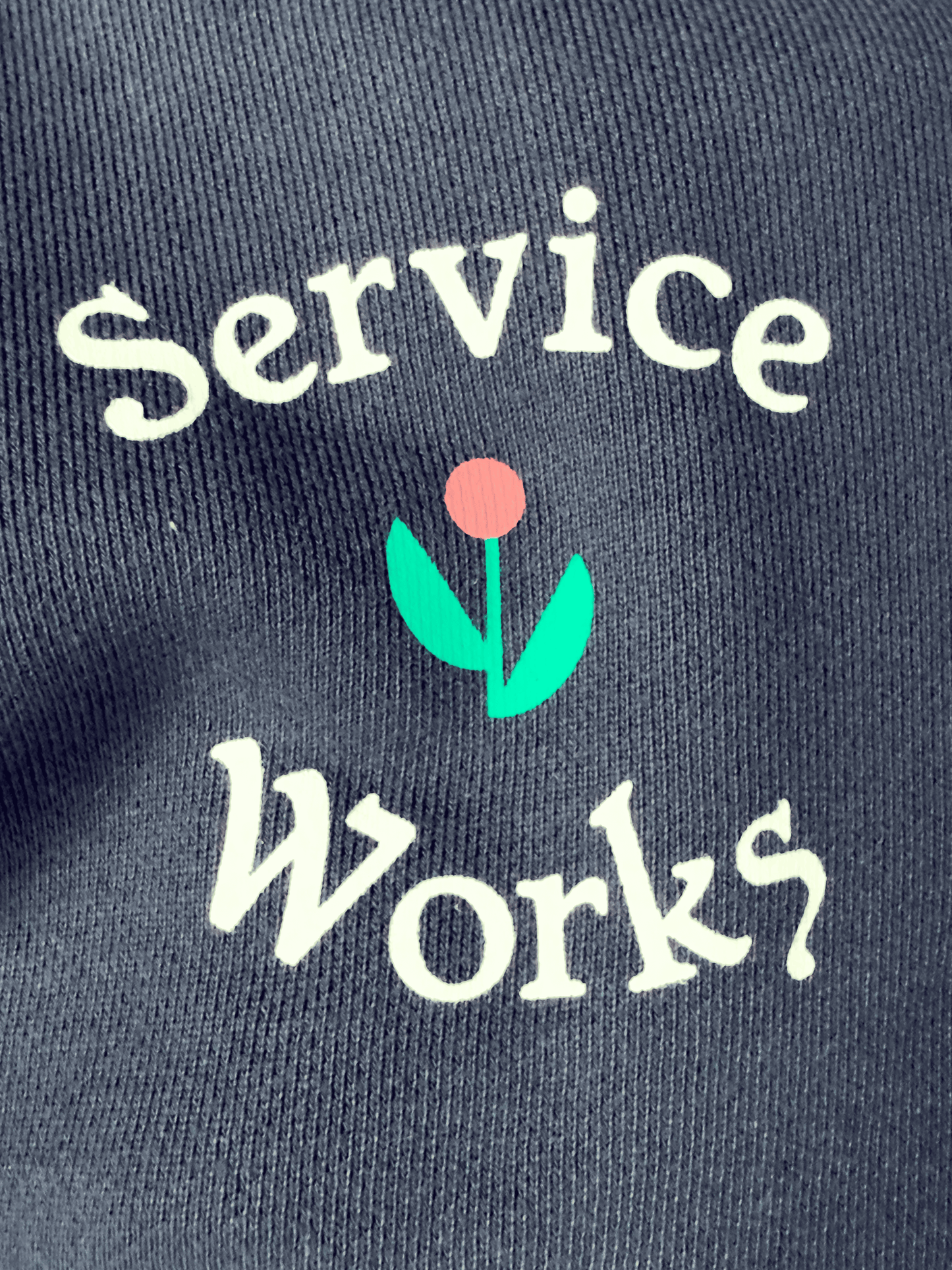 IN BLOOM CREWNECK - NAVY