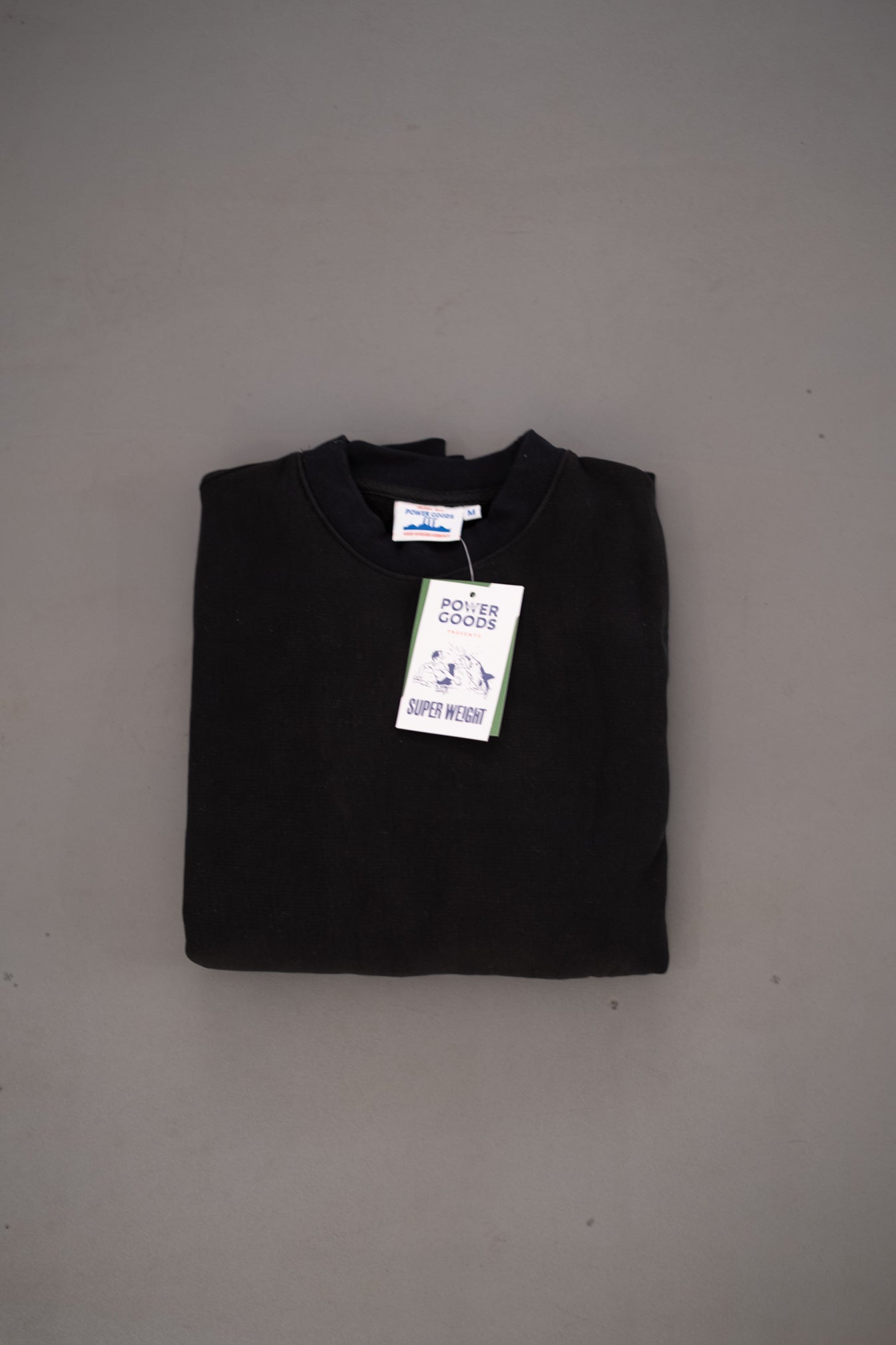 Super Weight Crewneck - Black