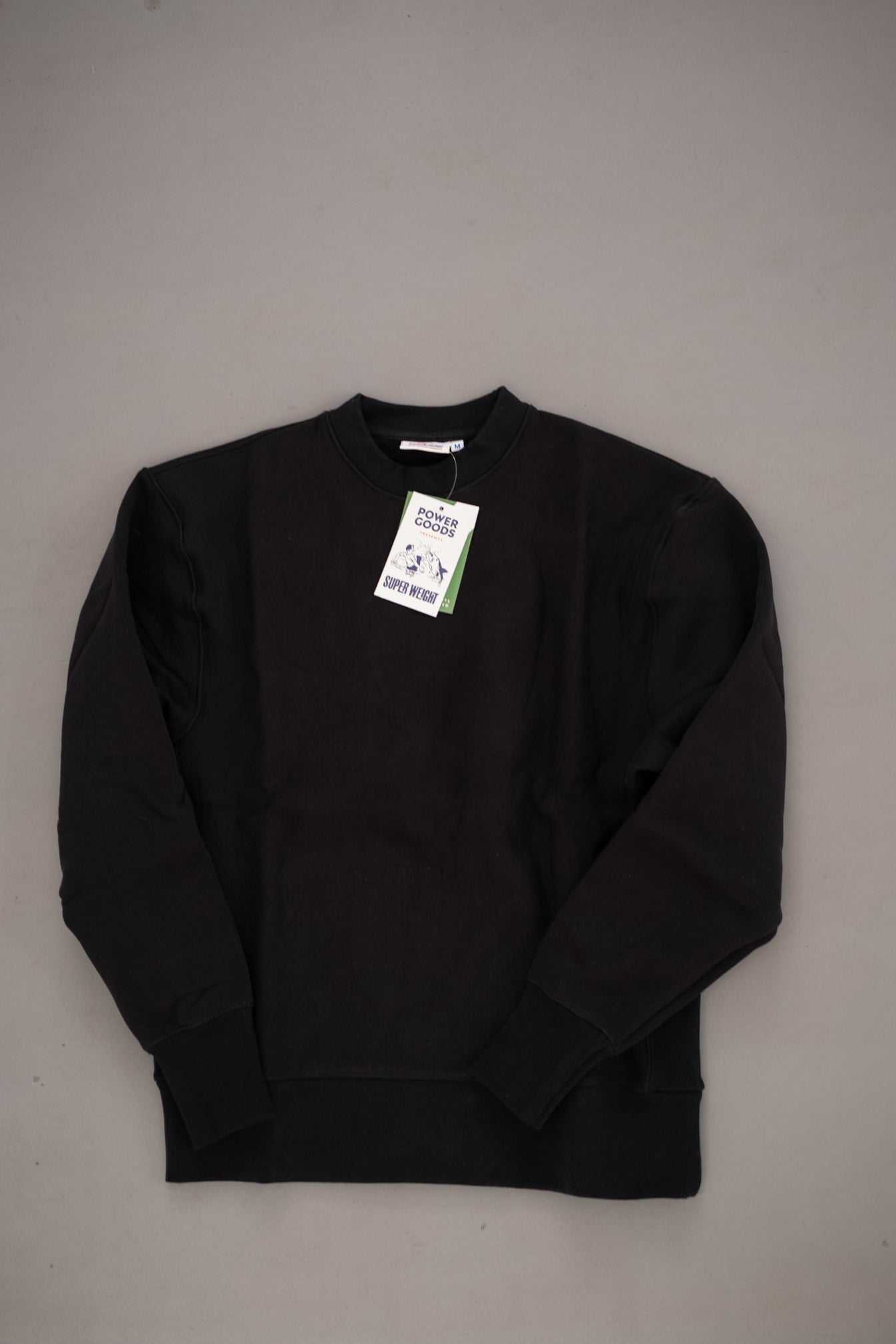 Super Weight Crewneck - Black