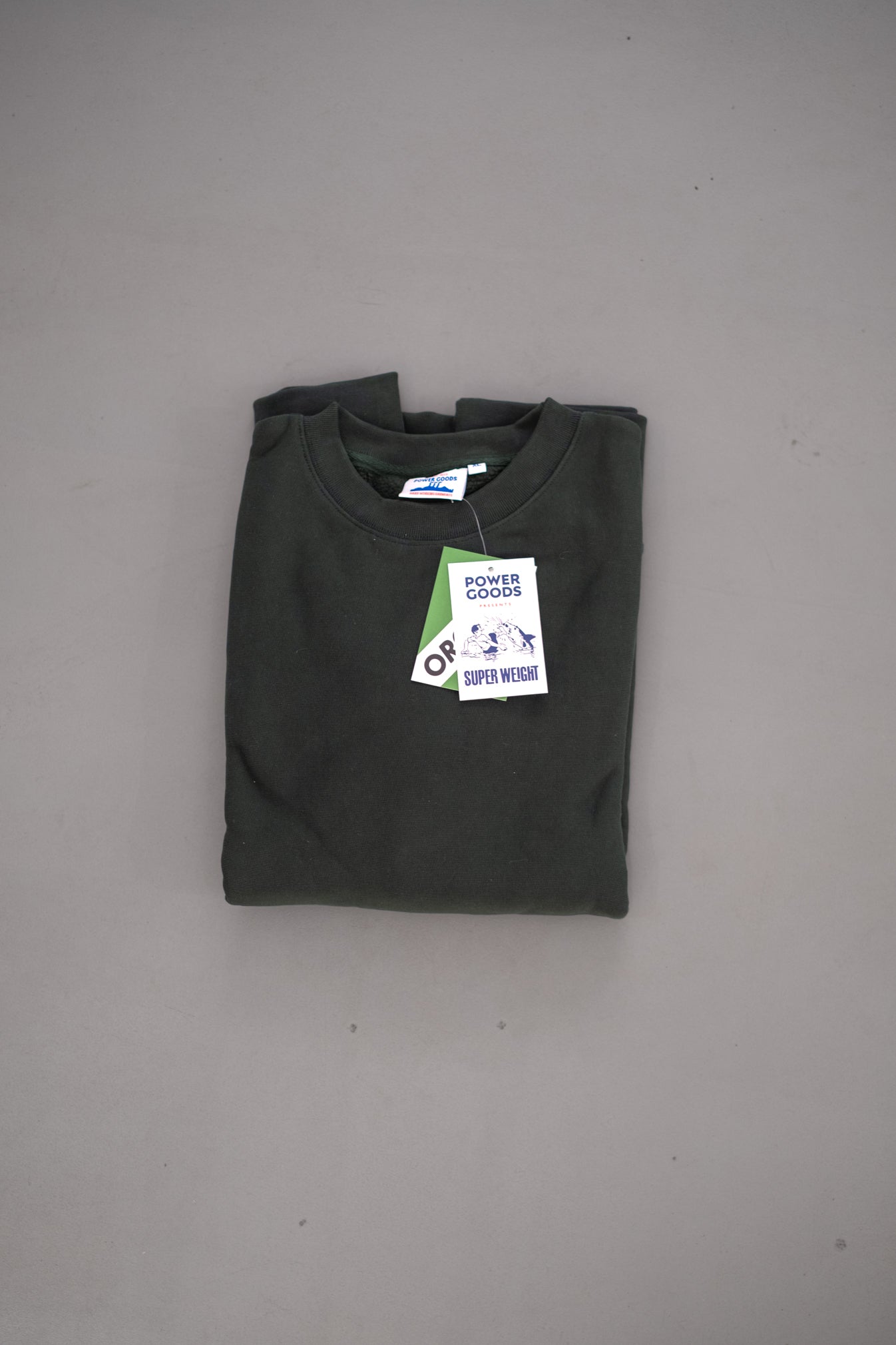 Super Weight Crewneck - Forest Green