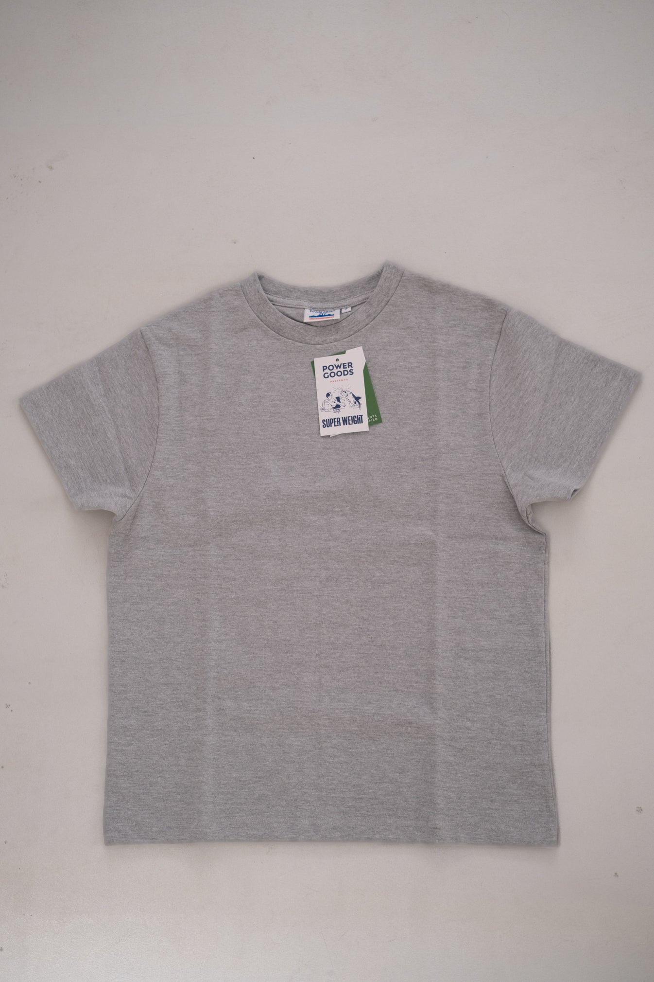 Super Weight Tee - Heather Grey