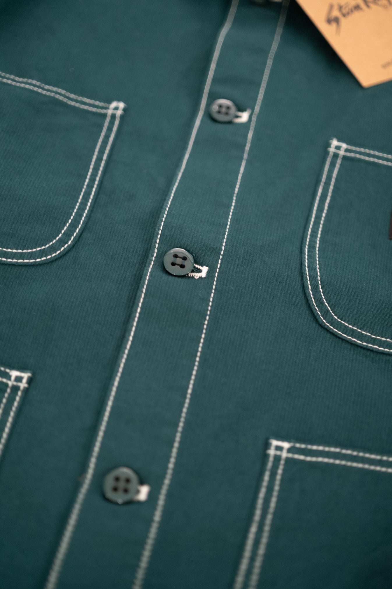 Coverall Jacket - Botanical Green