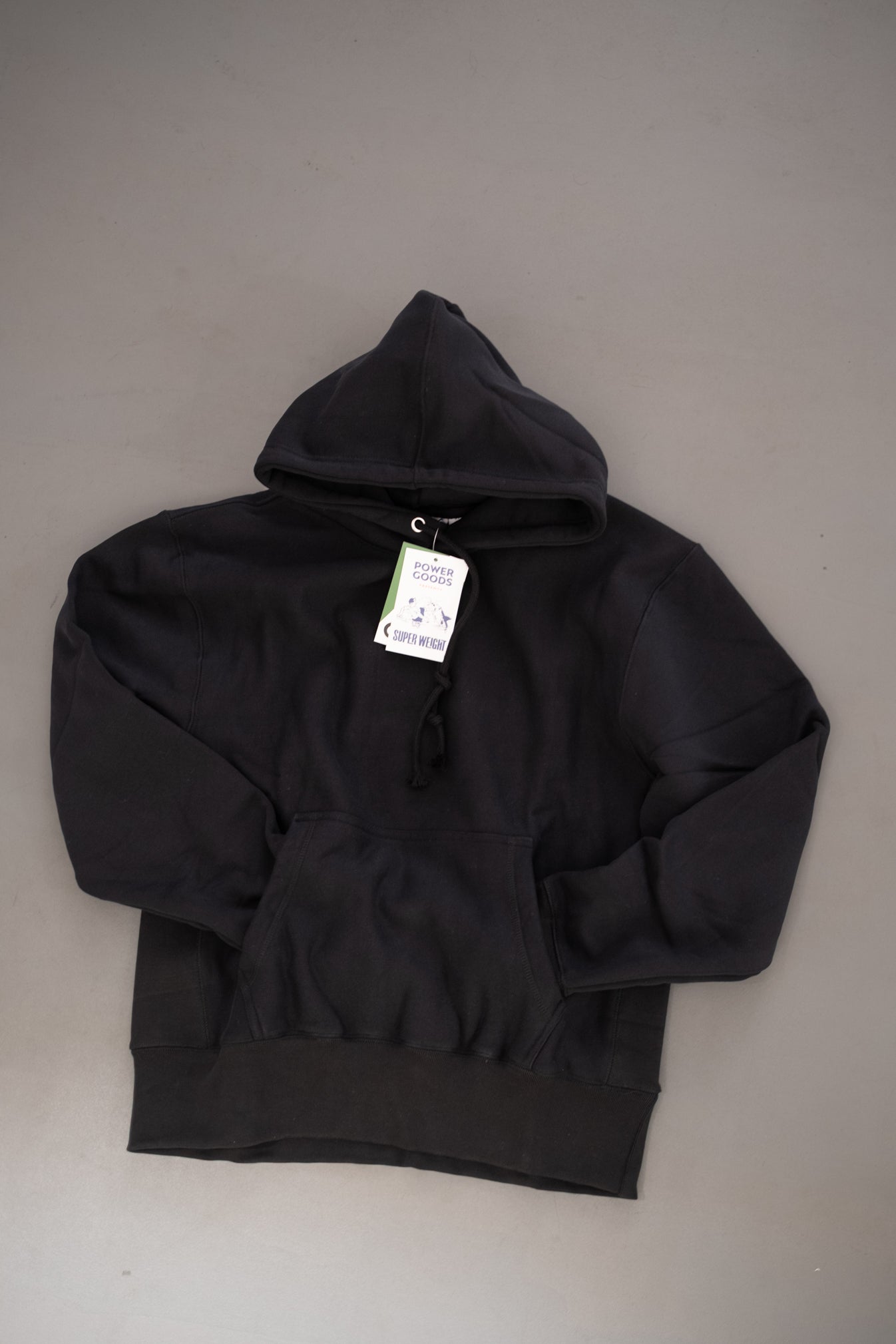 Super Weight Hoodie - Black