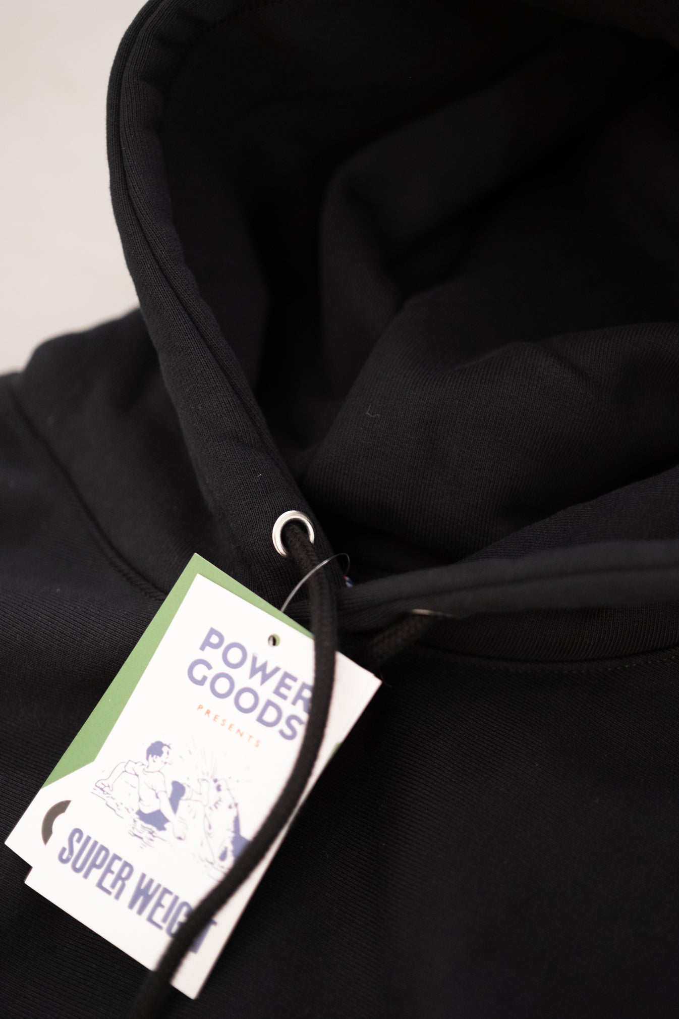 Super Weight Hoodie - Black