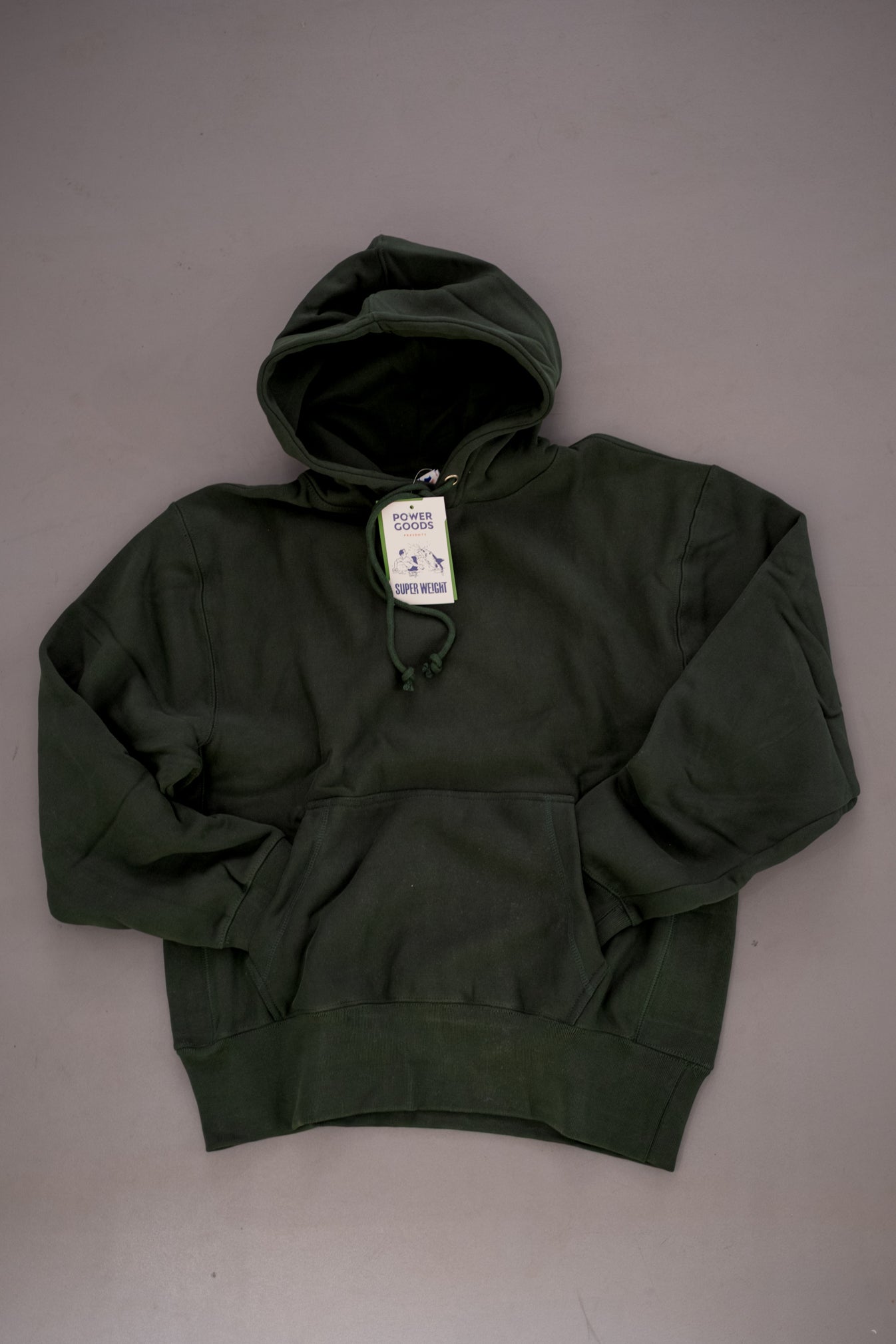 Super Weight Hoodie - Forest Green
