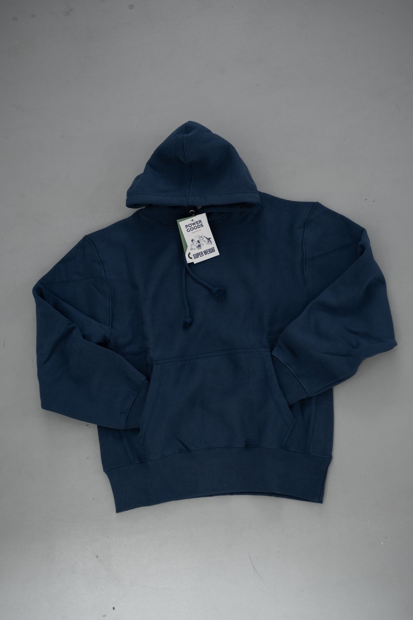 Super Weight Hoodie - Navy Blue