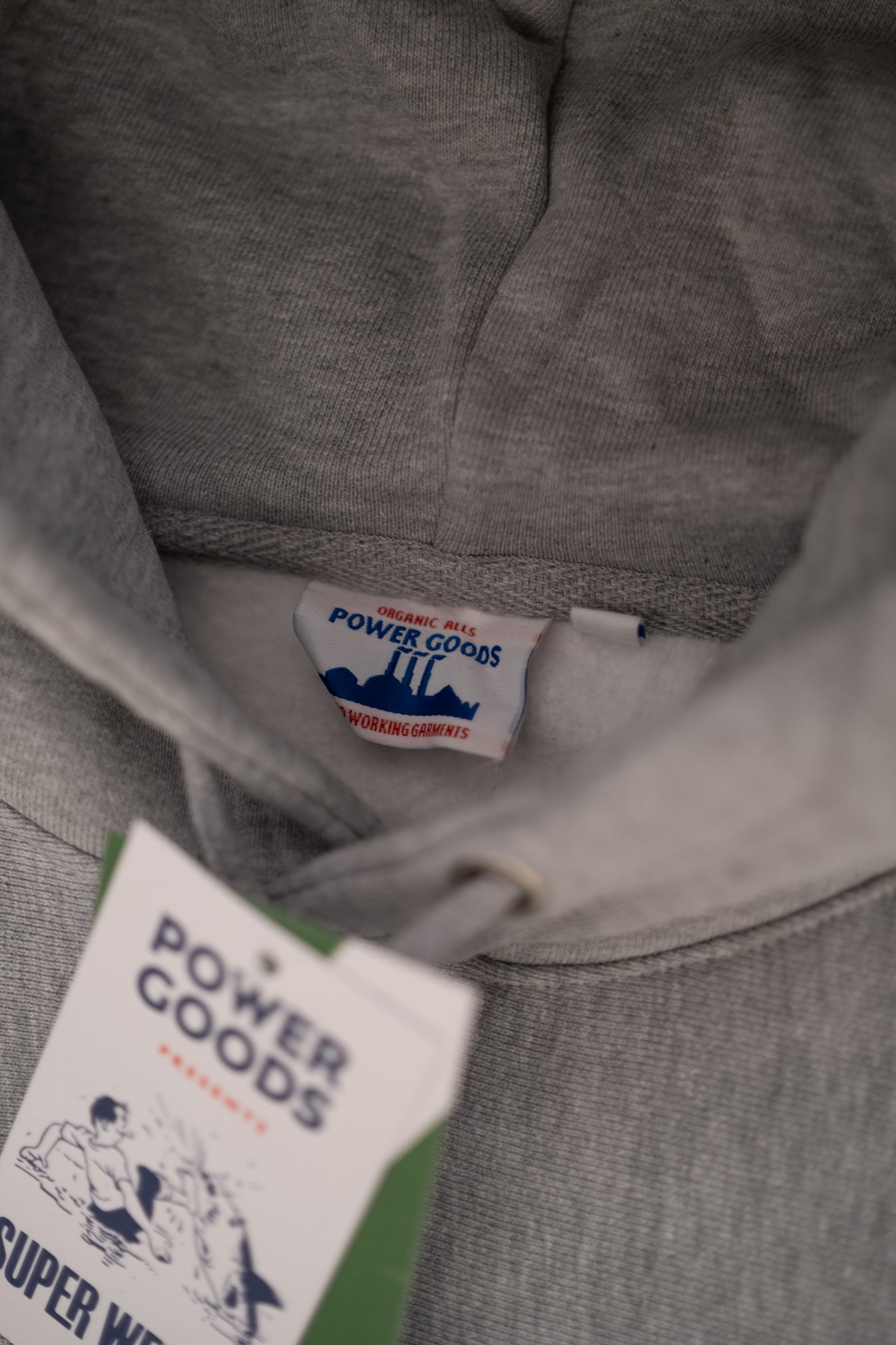 Super Weight Hoodie - Heather Grey
