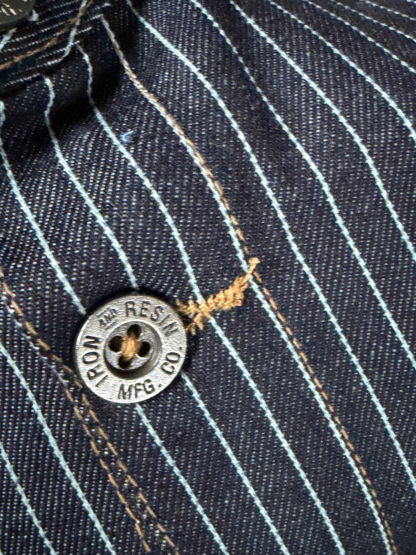 DOGTOWN STRIPED DENIM SHIRT