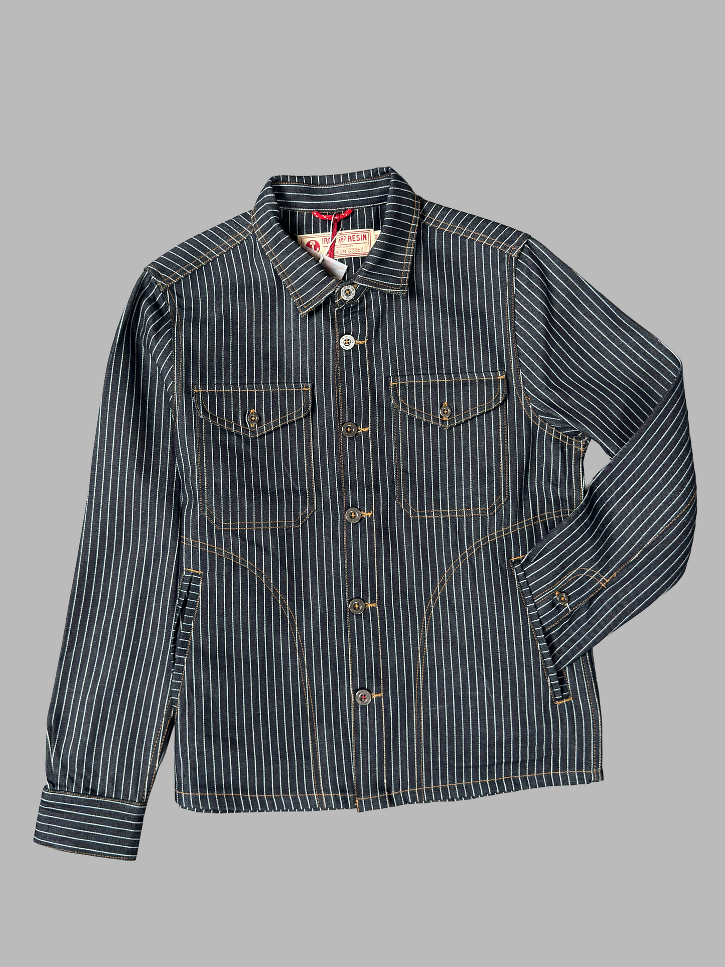 DOGTOWN STRIPED DENIM SHIRT