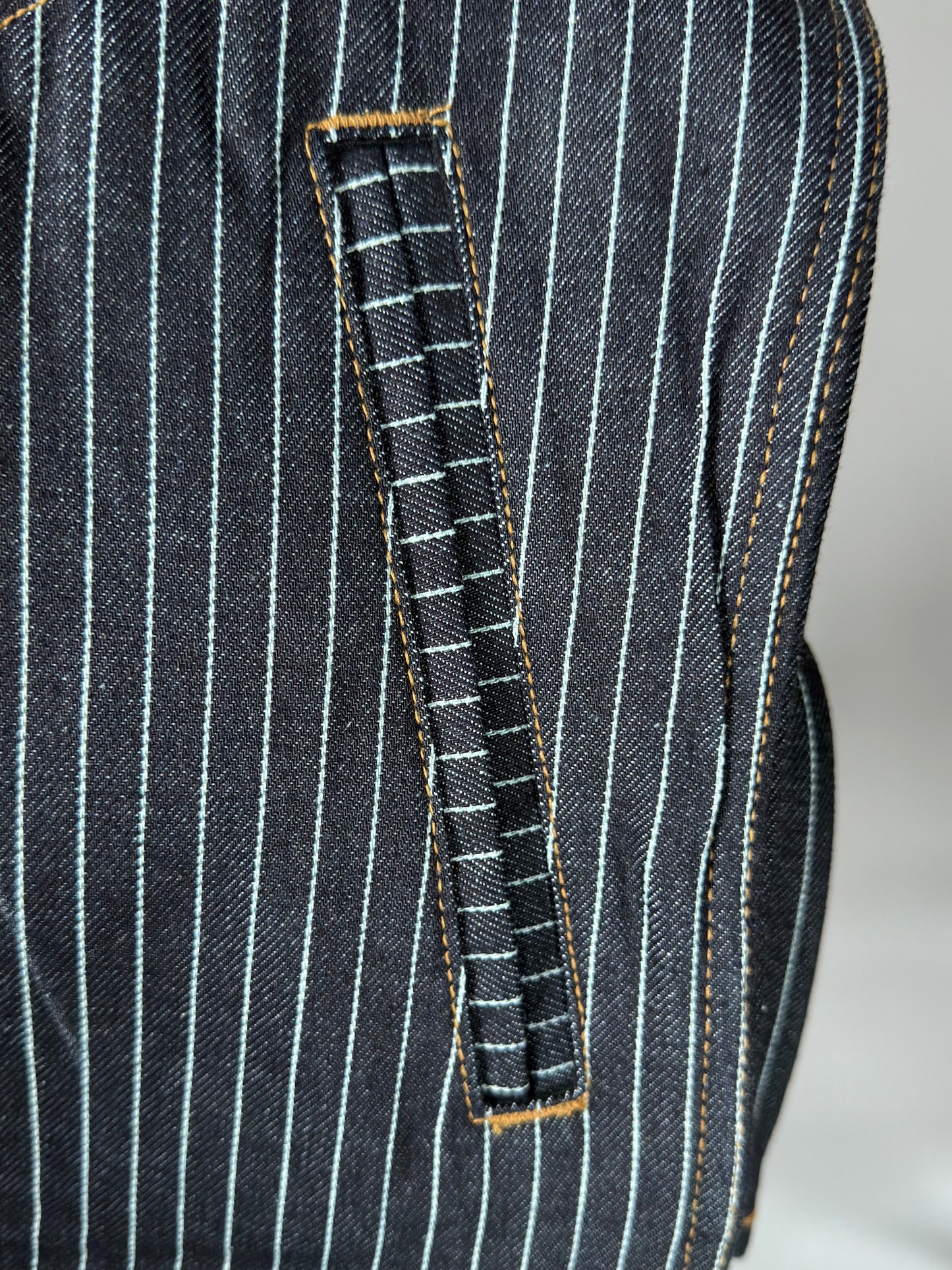 DOGTOWN STRIPED DENIM SHIRT