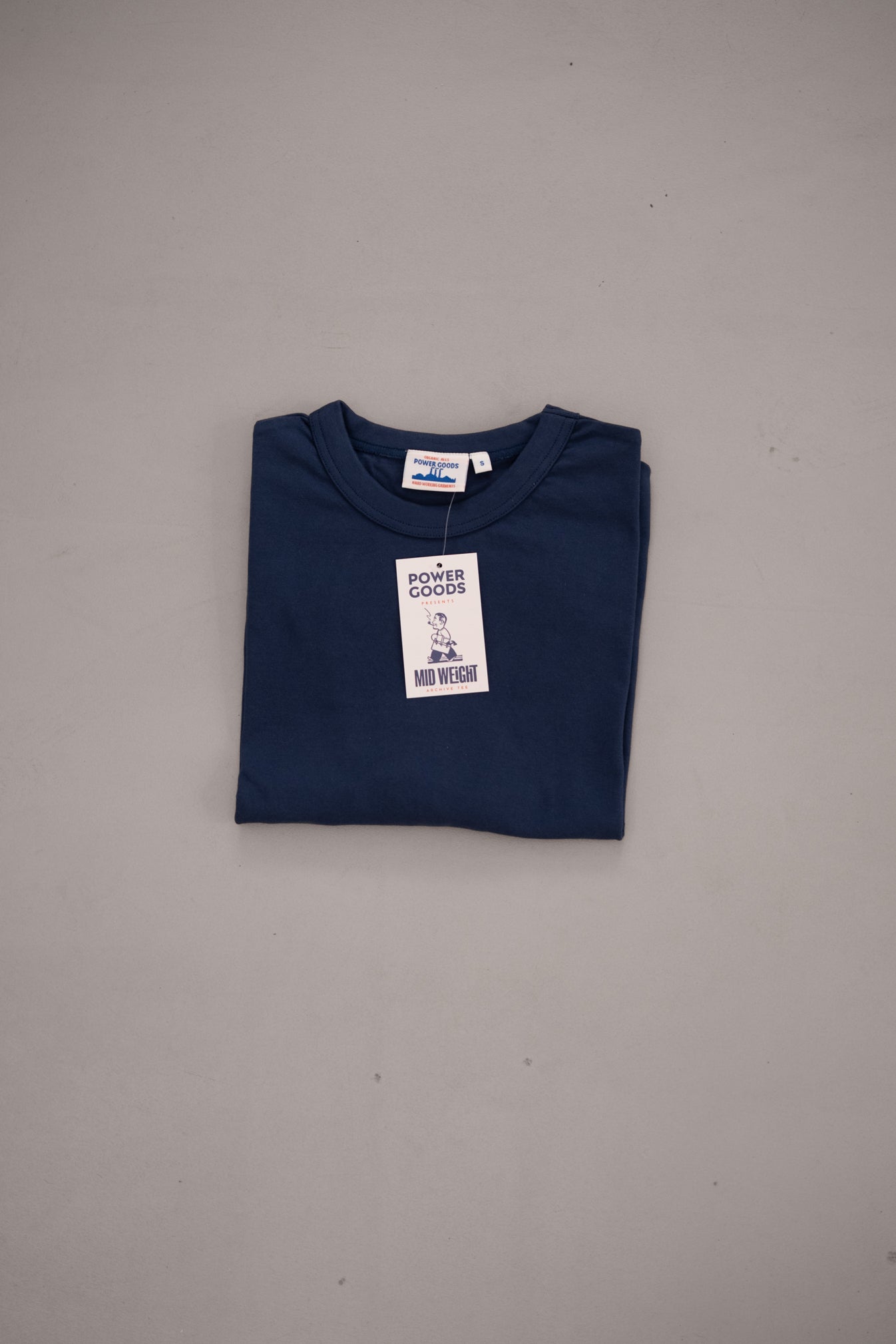 Powergoods archive tee blue the piston shop