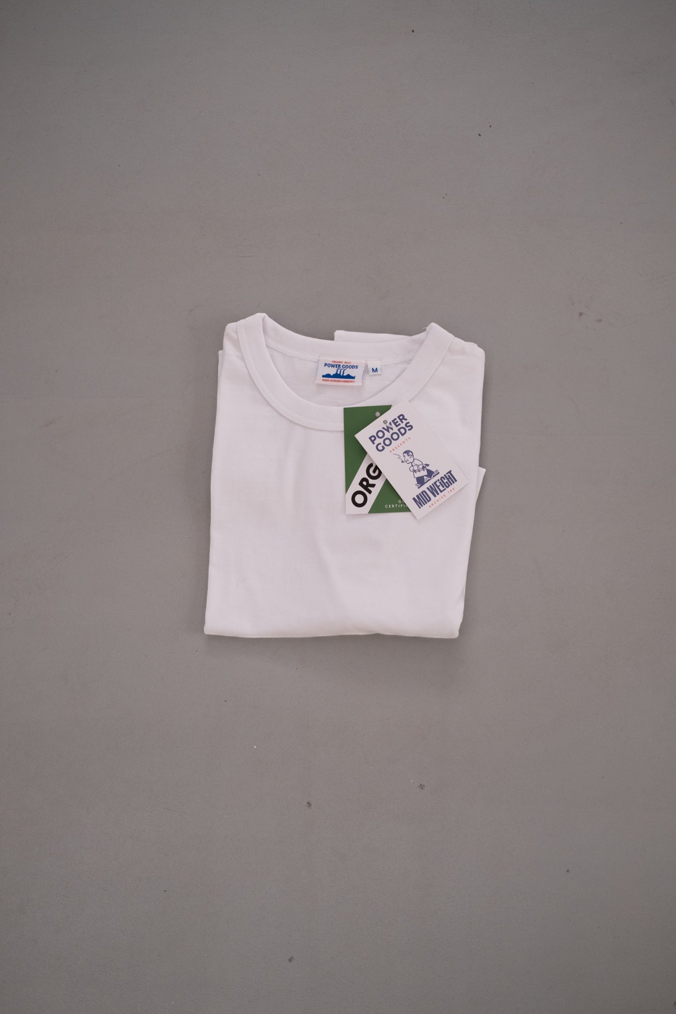 Powergoods archive tee white the piston shop