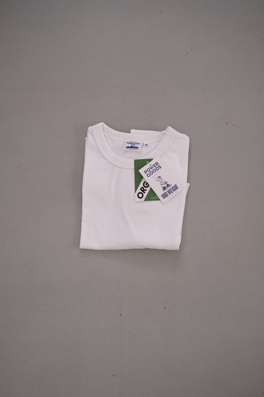 Powergoods archive tee white the piston shop