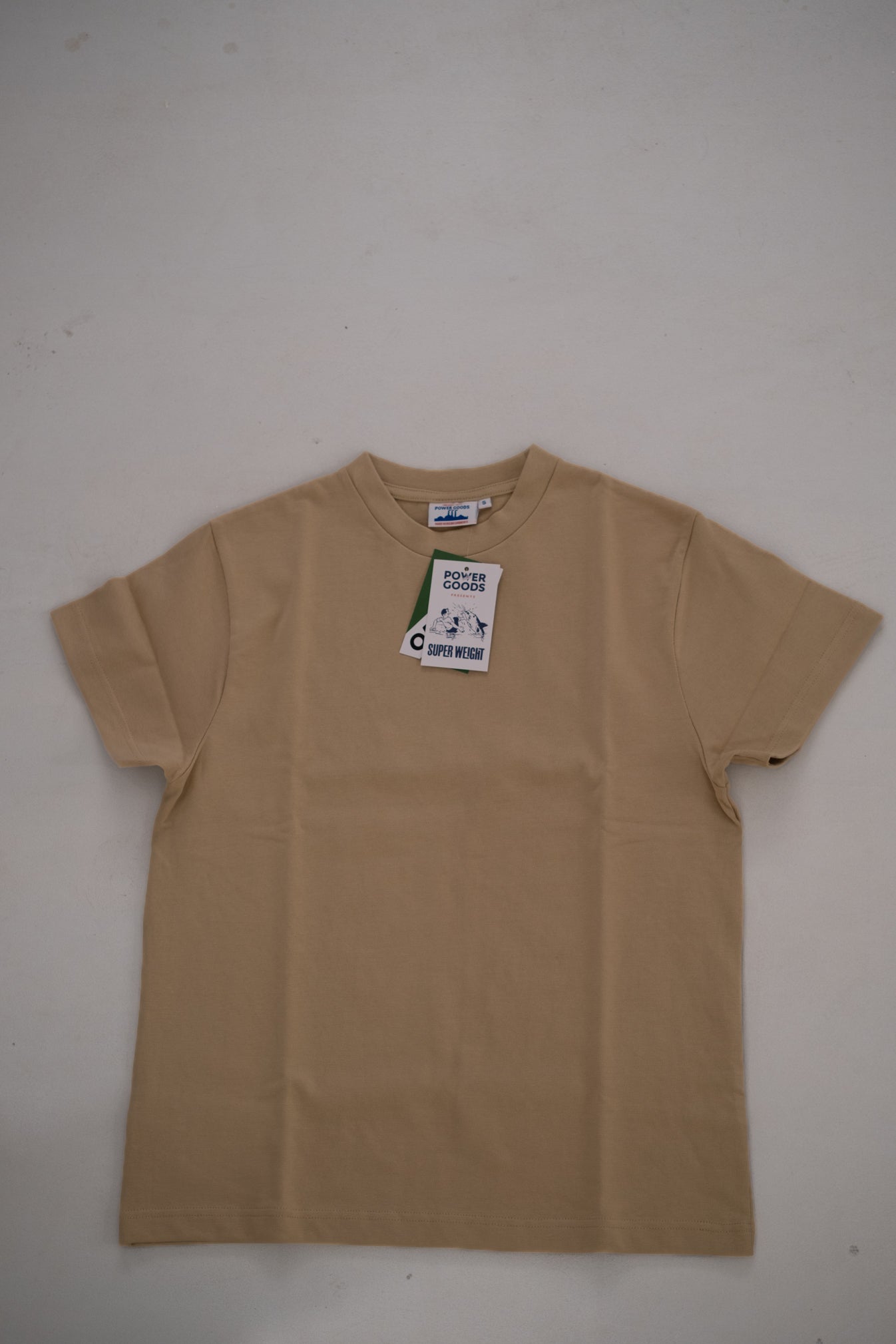 Powergoods-superweight-tee-khaki