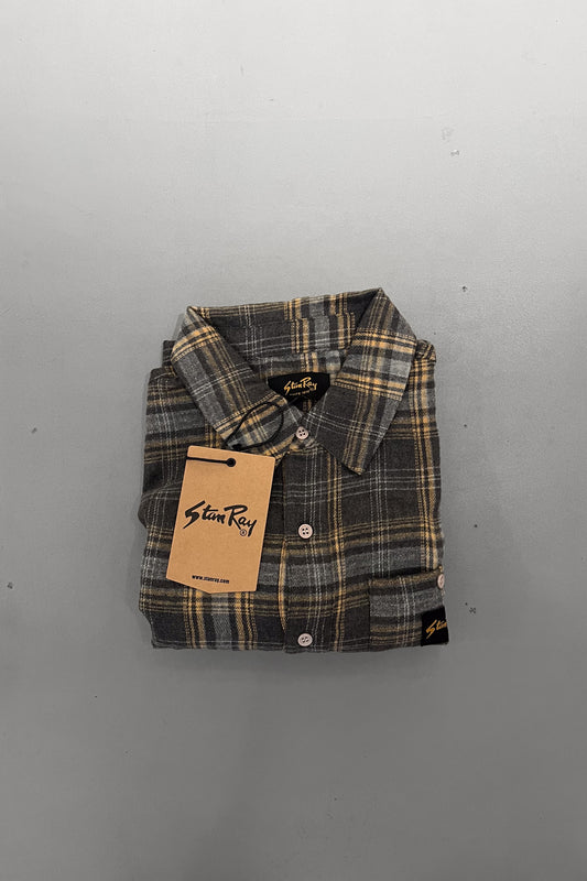 Flannel Shirt - Charcoral Plaid