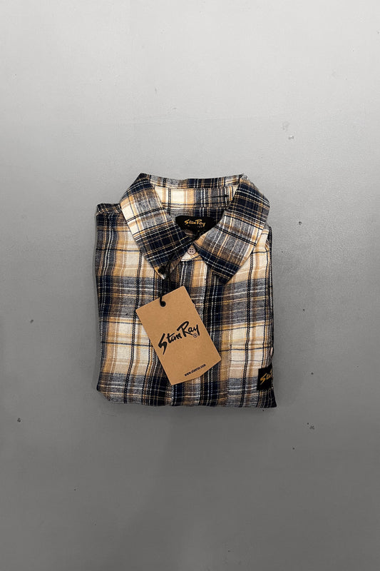 Flannel Shirt - Navy Plaid