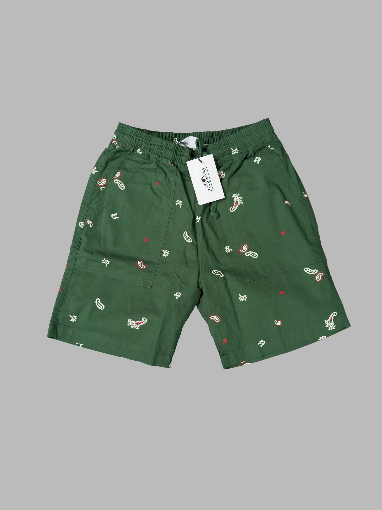 PAISLEY CHEF SHORTS