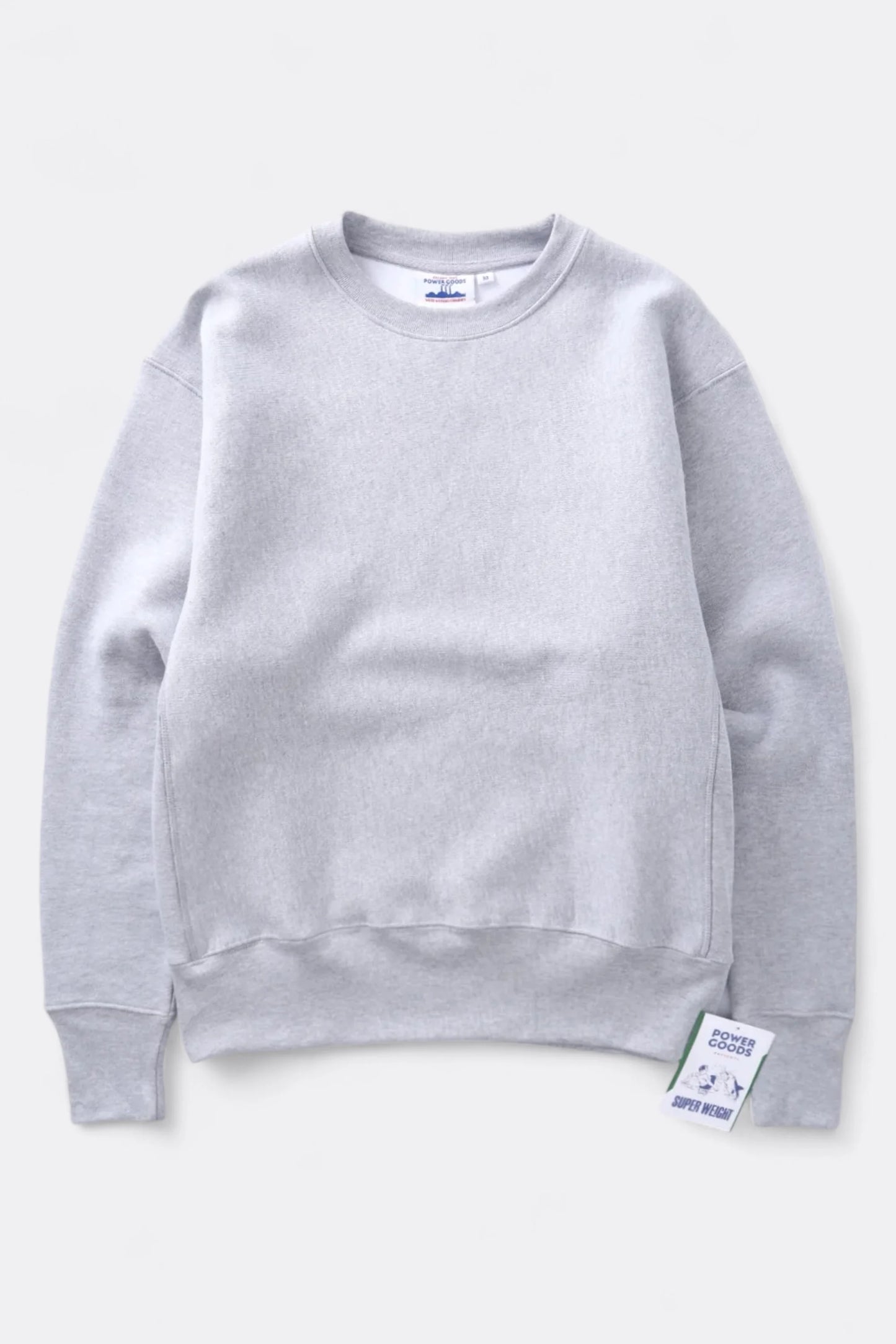 Super Weight Crewneck - Heather Grey